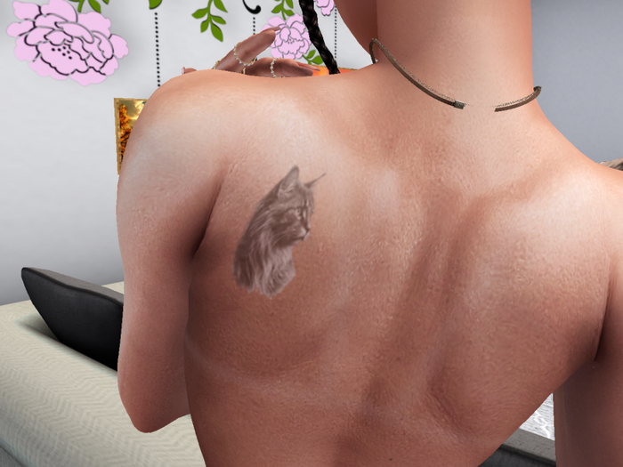 [Small Tattoo] **BOM**CAT TATT