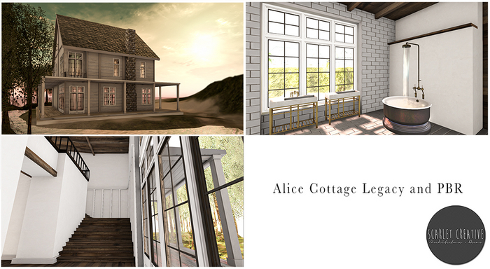 Scarlet Creative Alice Cottage (PBR)