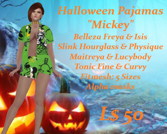 Halloween Pajamas-Mickey