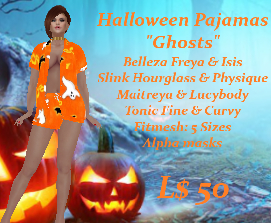 Halloween Pajamas-Ghosts