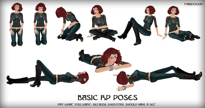 Basic RP Poses FREE GIFT
