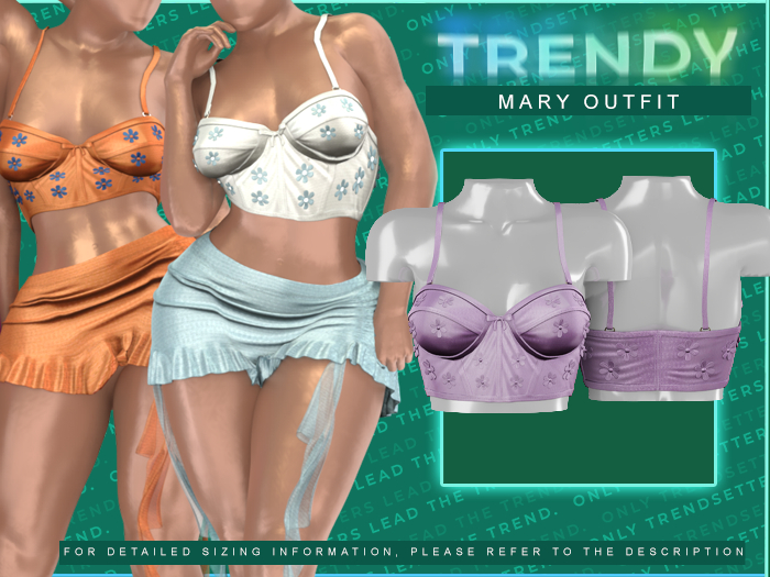 [TRENDY] Mary Top [Lavender]