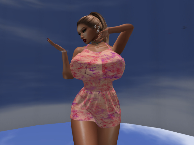 KOKO'S CLOSET PRETTY PEACHY DRESS