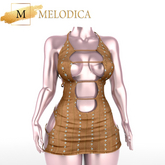 Velvet Chained Dress Maitreya