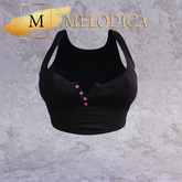 Black Chica Top Kupra
