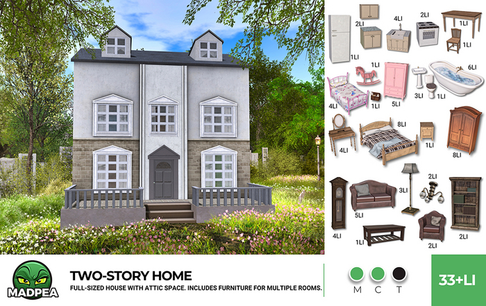 MadPea Two-Story Home