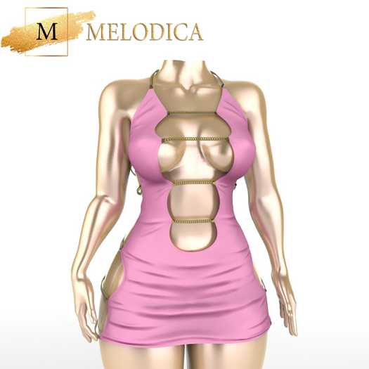 Pink Chained Dress Reborn
