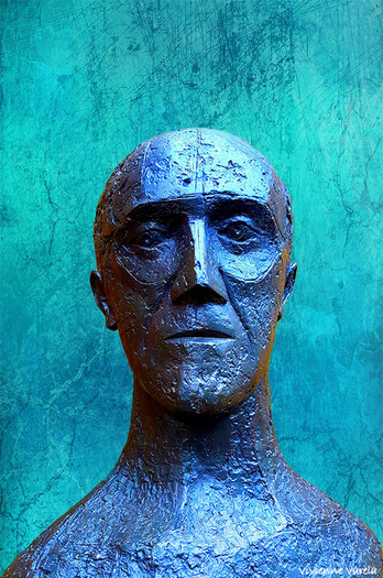 Portrait of a Sculpted Man
