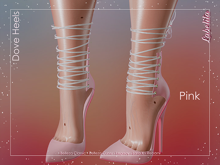 [LABELITA] Dove Heels Pink