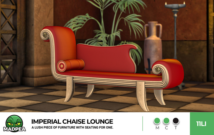 MadPea Imperial Chaise Lounge