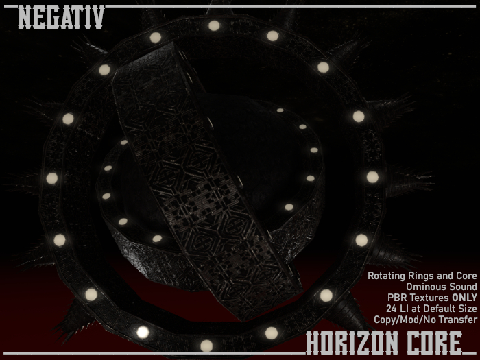  ̅NEGATIV ̅ Horizon Core