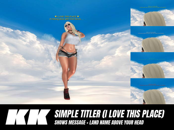 *KK* Simple Titler (I Love This Place)