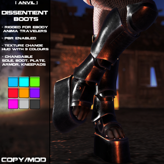 [Anvil] Dissentient Boots 