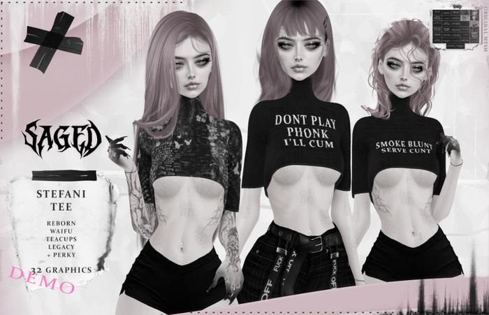 SAGED DEMO. Stefani Tee