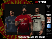 GET HAMPTED FOOTBALL NATION:: MANCHESTER UNITED FC 24/25 KIT