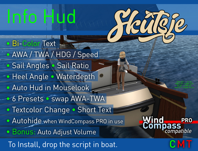 Skutsje - Info Hud