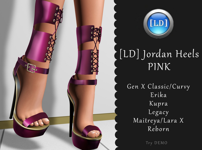 [LD] Jordan PINK Heels