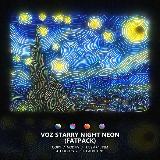 [VOZ] Starry Night Neon (Fatpack)