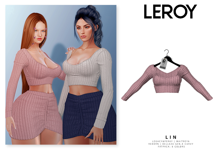 LEROY - Lin Blouse - Rose