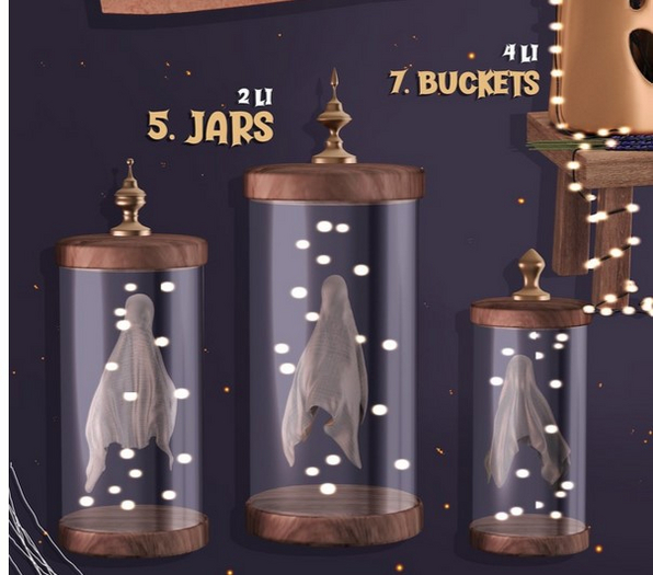 5. Wednesday[+] ~ Ghosty Fall - Jars