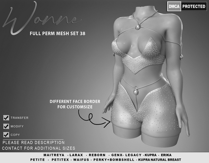 WONNE (38) DEMO Full Perm Mesh