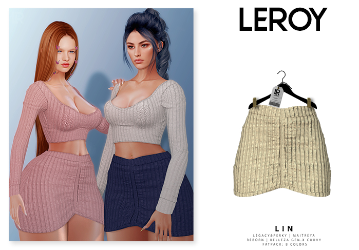 LEROY - Lin Skirt - Tan