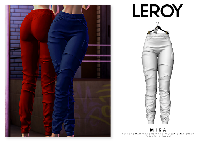 LEROY - Mika Pants - White