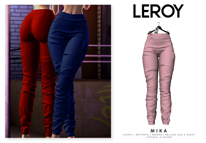 LEROY - Mika Pants - Rose