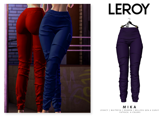 LEROY - Mika Pants - Purple