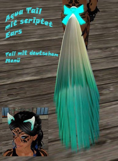 N Design - Aqua Tail + Ears