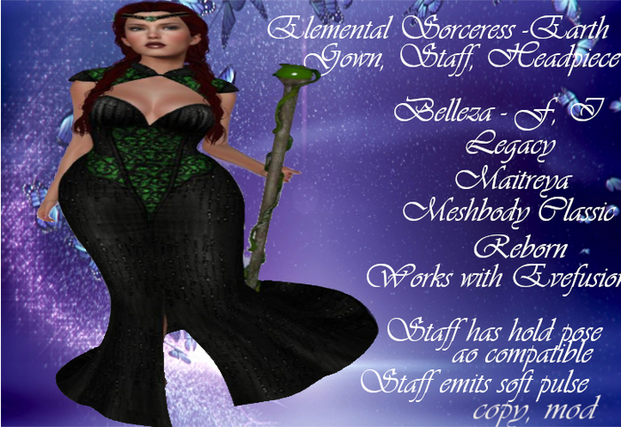 Elemental Sorceress - Earth