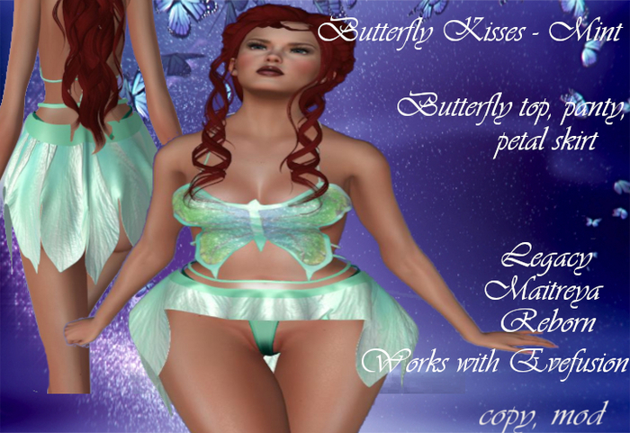 Butterfly Kisses Mint