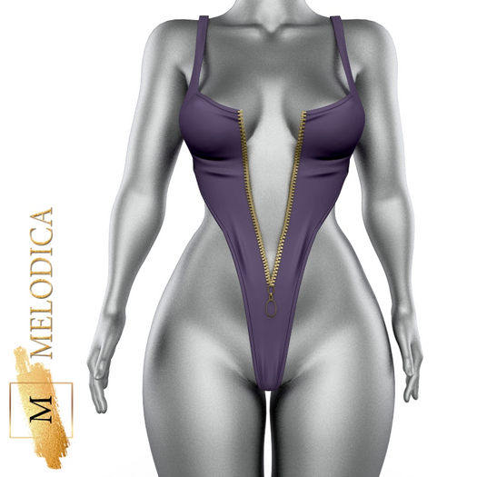 Purple Zipper Body LaraX