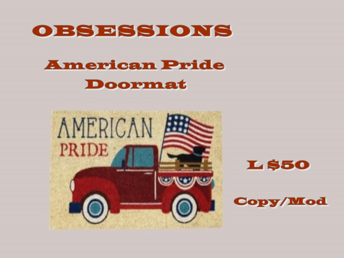 American Pride Doormat