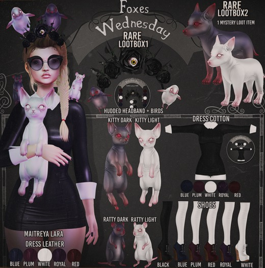 Foxes - Wednesday Lootbox 2 - Lootbox RARE