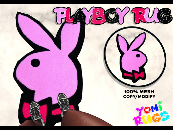 [YR] Playboy Pink Rug