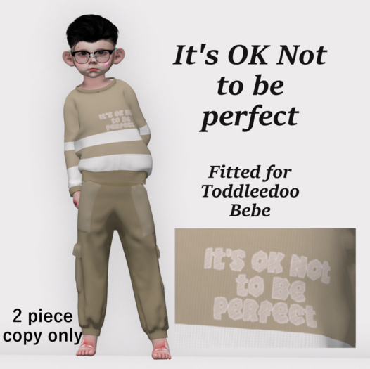 Its ok not the be perfect - TDB - BEBE 