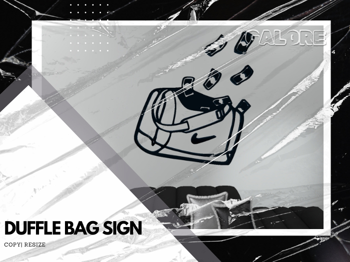[G A L O R E] DUFFLE BAG SIGN
