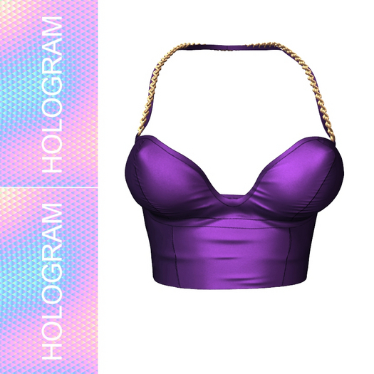 Violet Fena Top MAITREYA