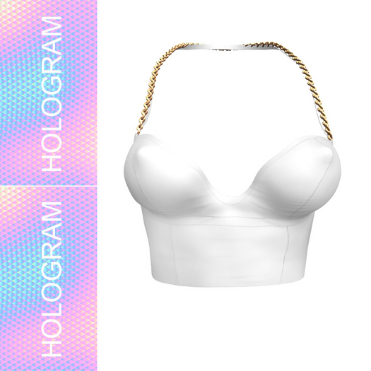 White Fena Top MAITREYA