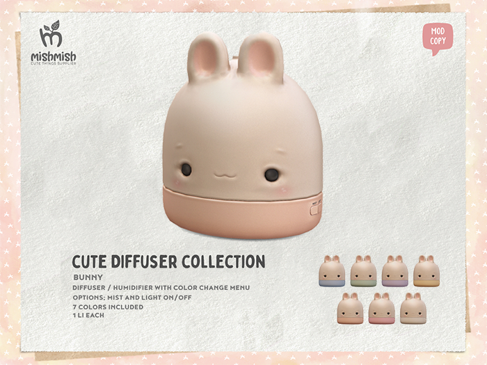 MishMish - Cute Bunny Diffuser [Boxed]