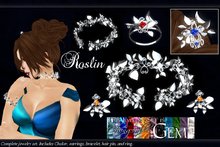 [K~*~S] Roslin - Jewelry Set - Silver
