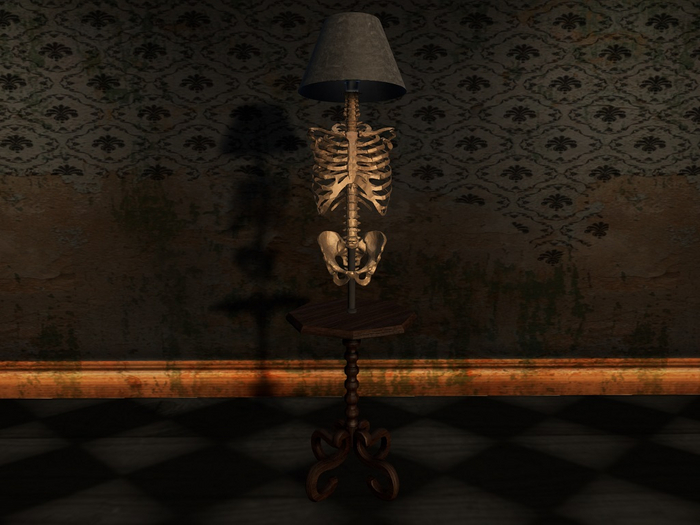 :DH: Skeleton Lamp ~Halloween~