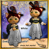 dinkie niena outfit white