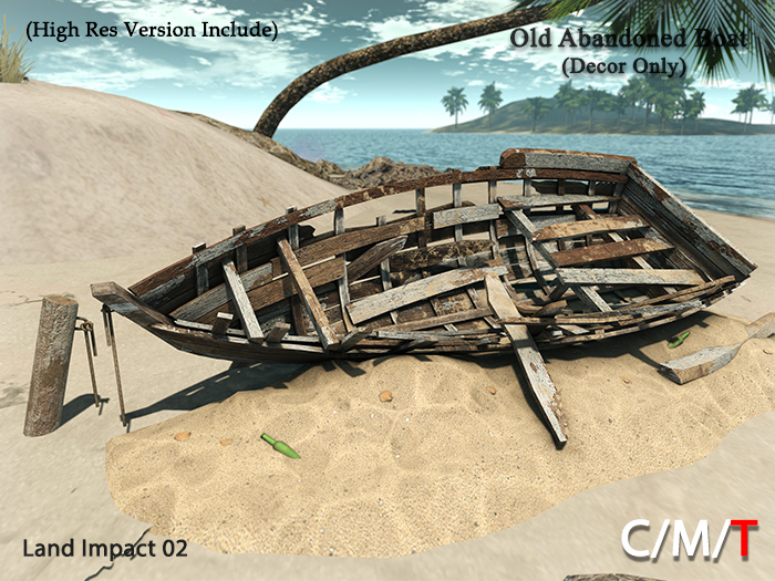 "Killer's" Abandoned Fishing Boat (Decor Only)