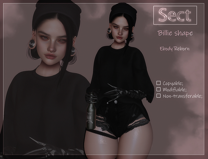 -SECT-!!!Lynn   shape for LeLUTKA Billie Head 4.0