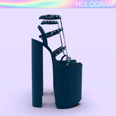 Navy Studs Heels KUPRA
