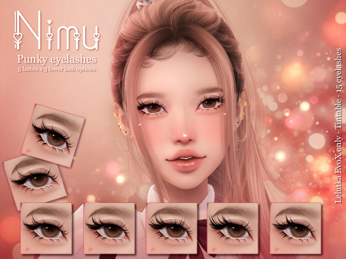 NIMU - Punky eyelashes (Lelutka)