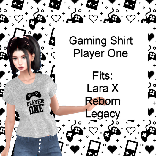 Womens Gamers Shirt Player One