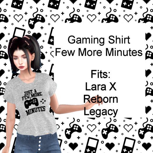 Womens Gamers Shirt Minutes